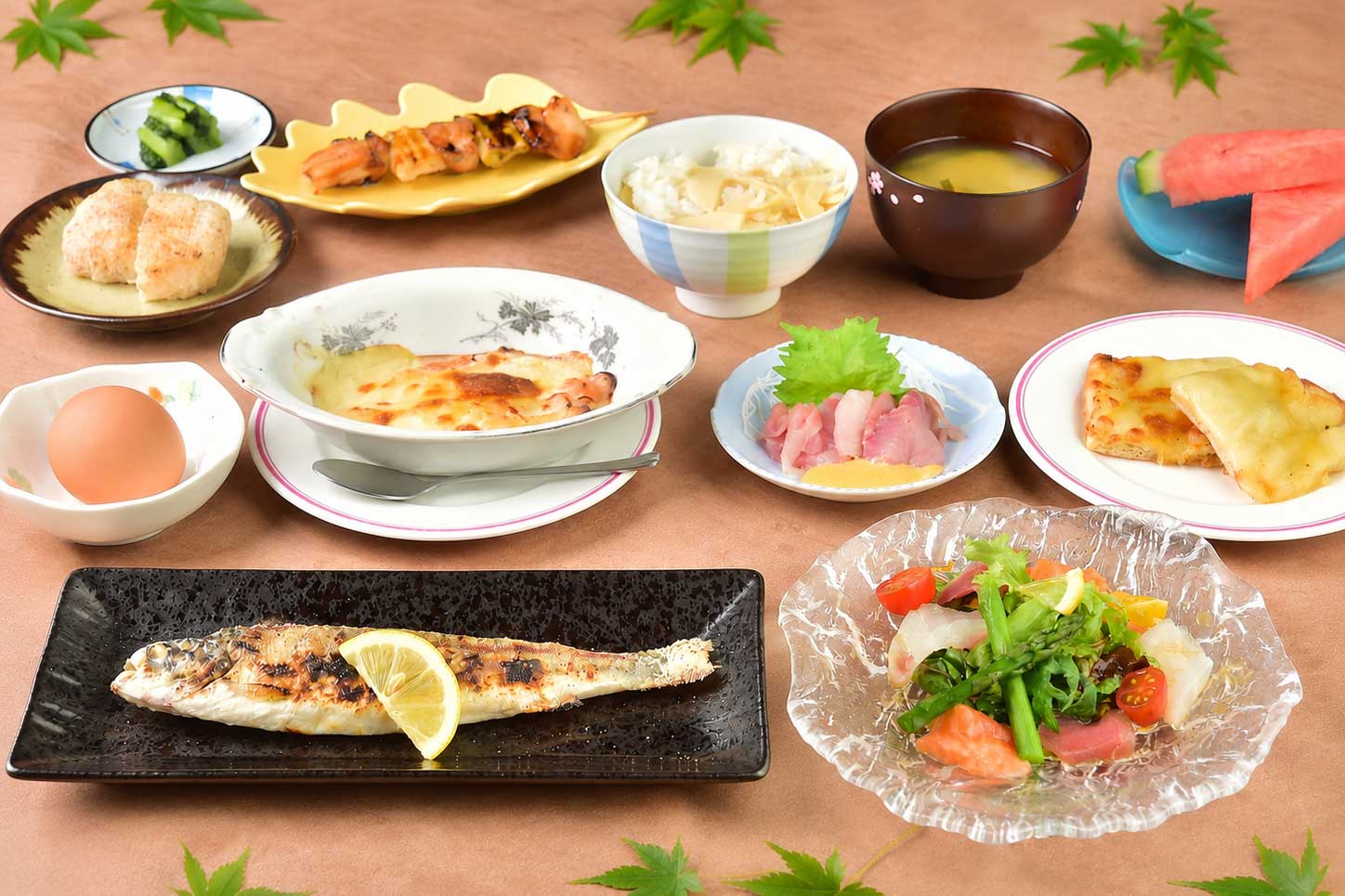 青雲館のお料理